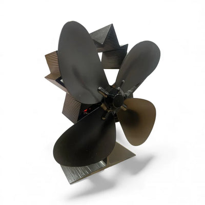 624 - 4 Blade heat powered stove fan