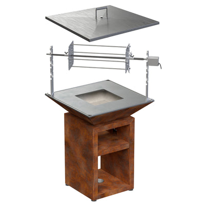 VULCANUS® Grill Pro730 Chef (Rotisserie Bundle)