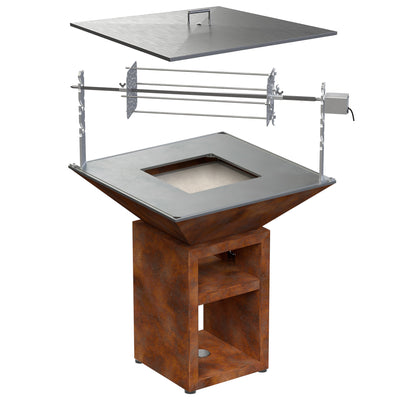 VULCANUS® Grill Pro910 Chef (Rotisserie Bundle)