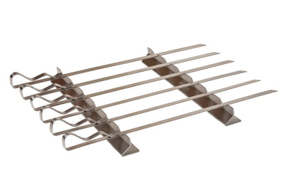 Barbecue skewers & holder