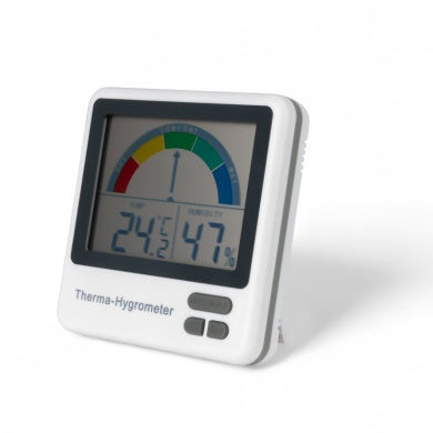 Healthy Living Therma-Hygrometer with Comfort Level Indication