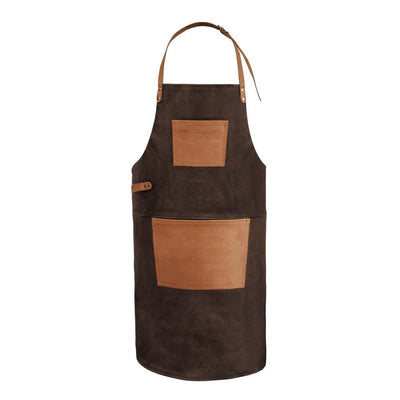 Buffalo Leather Apron with Neck Strap